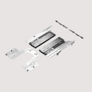 HETTICH Push to open Silent opening system, 10 - 40 kg left and right