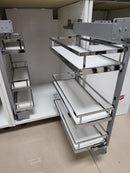 Étagère à épices Eurofit (gris foncé ou blanc) WSR-150&200&250