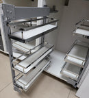 Étagère à épices Eurofit (gris foncé ou blanc) WSR-150&200&250