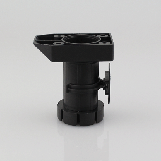 Standard Cabinet Leg - Black - Plastic CL-T2A100/120/150