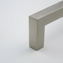 H-62501 Series Handle/Pull - Satin Nickel , Black Finish