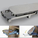 Pull-out Closet Ironing Board - W12" x D32" x H5.5" - ZIR-353