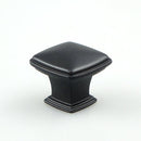 Bouton dynamique K-360 - Nickel satiné, argent antique, noir antique, fini noir