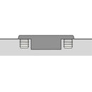 135° HETTICH Sensys hinge without integrated Silent System (NON soft closing) -HTT-9090116
