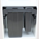 Eurofit Waste Bin Soft Close Side-Mounted (Dark Grey) WB-E450&WB-E600