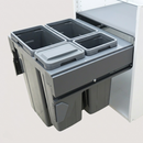 Eurofit Waste Bin Soft Close Side-Mounted (Dark Grey) WB-E450&WB-E600