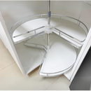 Lazy Susan découpée en tarte pour armoire d'angle 