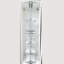 Garde-manger coulissant – Gris foncé, noyer (WPA-124&amp;125&amp;164&amp;165)