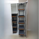 Pull out Pantry - Dark Grey, Walnut (WPB-184&185)