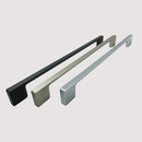 H-013-457 Appliance Handle - Brushed Nickel, Matt Black, Chrome Finished