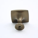 K-62231 Knob - Satin Nickel, Honey Brown Finish