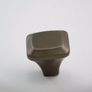 K-62861 Knob - Satin Nickel, Honey Brown Finish