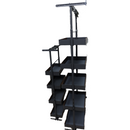 Pull out Pantry - Dark Grey, Walnut (WPA-124&125&164&165)