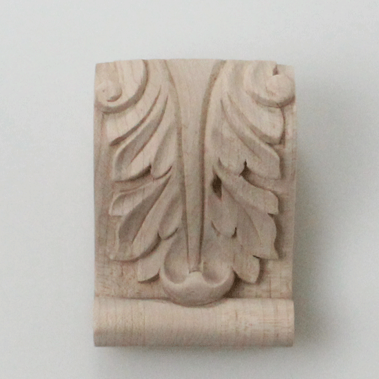 C-02-3 - Wood Corbel, Maple Material, W2½" x D2" x H3½"
