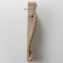 C-18-G - Corbeau en bois, matériau en érable, L5" x P1½" x H10" 