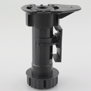 Standard Cabinet Leg - Black - Plastic CL-T2A100/120/150