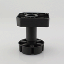Standard Cabinet Leg - Black - Plastic CL-T2A100/120/150
