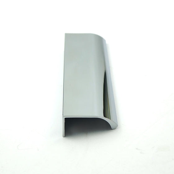 H-60304 Poignée cachée - Nickel satiné, aluminium, noir brossé, or rose, chrome, finition nickel noir 