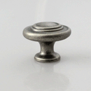 K-179 Exotic Knob - Antique Silver, Black, Brushed Nickel Finished