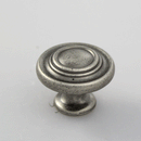 K-179 Exotic Knob - Antique Silver, Black, Brushed Nickel Finished