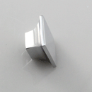 Bouton K-264 Dazzle - Nickel satiné, noir, fini chrome 