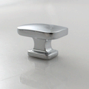 Bouton de luxe K-417 - Nickel satiné, chrome, noir, finition or rose 