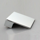 K-419 Bouton Brillant - Nickel Satiné, Fini Chrome 