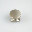 K-61368 Bouton - Nickel Satiné, Fini Chrome Noir Mat 