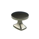 K-61368 Bouton - Nickel Satiné, Fini Chrome Noir Mat 