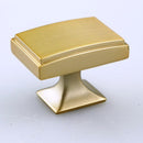 K-61703 Bouton moderne - Chrome, noir, finition or rose 