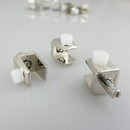 Shelf Support for Glass Panel