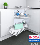 INOXA COMBI Peanut Shape Blind Corner (XCB series & XLM series)